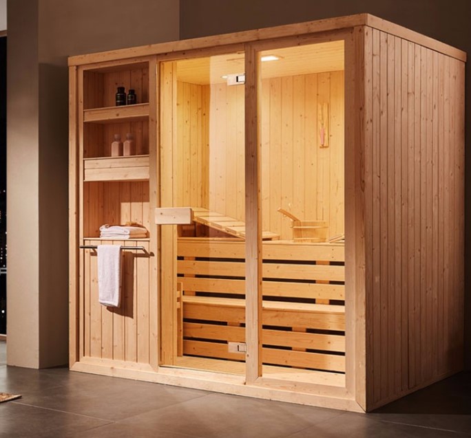 sauna room for 4 person